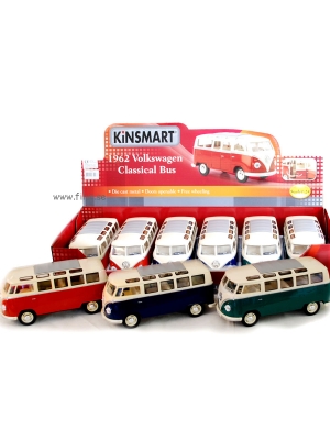 Stor Folkabuss i metall - 1962 Volkswagen Classical Bus