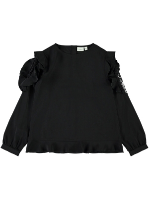 NKFROSIE LS BLOUSE BLACK