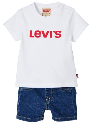 LEVI'S GIFTPACK SHORTS & T-SHIRT 62-98 cl