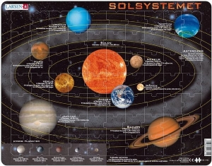 Pussel Solsystemet - 70 bitar