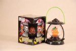 Lanterna Halloween Pumpa m ljus