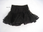 Name it Kjol m volang Nova gr� glittrig