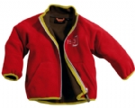 Didriksons Fleece Jacka Polar red