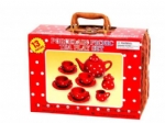 Teset porslin 13 del i fin picknick korg
