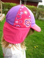Solskyddskeps Zusie cerise/lila UV50+