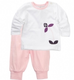 Name it Pyjamas Vera vit tr�ja/rosa byxa