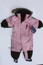 Didriksons Overall Tucky rosa randig