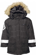 Didriksons VinterJacka Maxim green grid