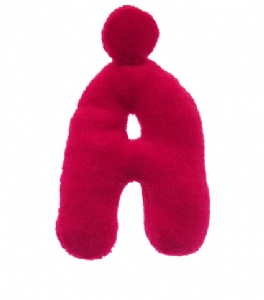 Mjuka Bokstver i Velour 