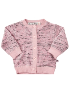 Minymo Cardigan Mo23 velour rosa 68cl