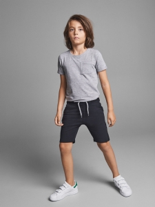 Svarta Långa Shorts HONK - Sweatshorts