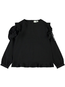 NKFROSIE LS BLOUSE BLACK