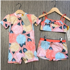 Small Rags Solskyddsdräkt Blommig UV-50 OEKO-TEX