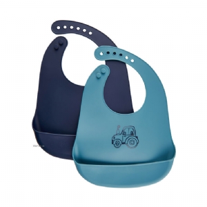 Celavi Silikon Haklapp 2-pack Blå