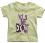 T-shirt Positive Ekologisk gr�n m I am