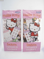 Hello Kitty tatuering o stickers ca 20st